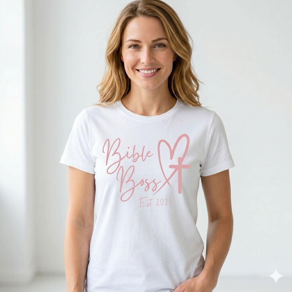 Bible Boss Est. 2025 Graphic Tee