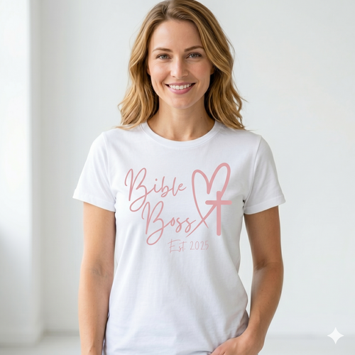 Bible Boss Est. 2025 Graphic Tee