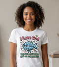 I Love God But His Children Get On My Nerves Graphic Tee